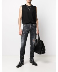 DSQUARED2 Cotton Mesh Vest