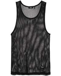 FIVE CM Netted Cotton Vest Top