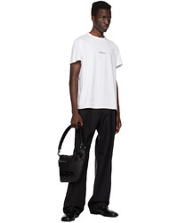 Maison Margiela Black Soft 5ac On Body Messenger Bag