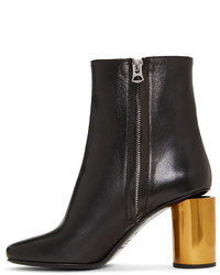 Acne Studios Black And Brass Allis Boots