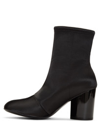 Opening Ceremony Black Satin Dylan Boots