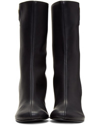 Stella McCartney Black Side Zip Heeled Boots