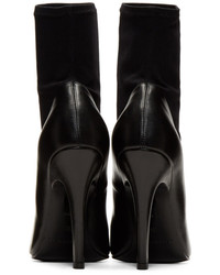 Balenciaga Black Sock Heeled Boots