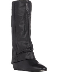 See by Chloe Cuffed Wedge Mid Calf Boots
