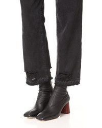 Helmut Lang Midcalf Stretch Boots