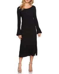 1 STATE 1state Bell Sleeve Midi Dress
