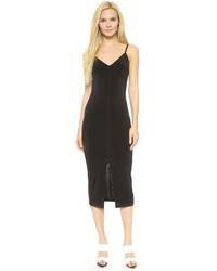 Alice + Olivia Air By Strapped Sheer Back Midi Dress