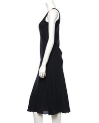 Calvin Klein Collection Silk Midi Dress