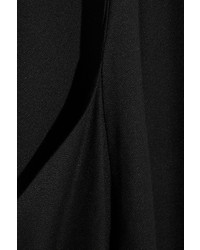 Donna Karan Draped Stretch Crepe Midi Dress