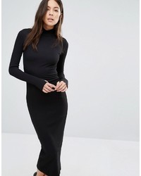 Wal G Midi Dress With High Neck