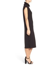 Cupcakes And Cashmere Mirabel Cowl Neck Midi Dress