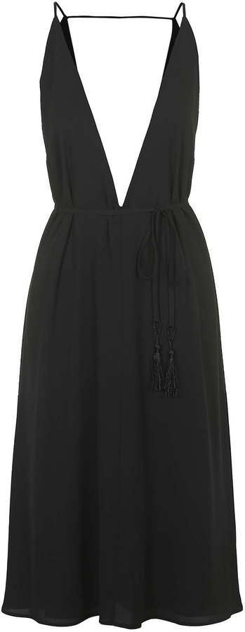 topshop plunge dress