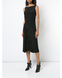 Derek Lam Sleeveless Asymmetric Ruched Dress