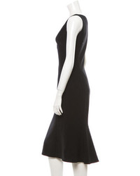 Ralph Lauren Black Label Wool Midi Dress