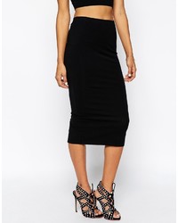Asos Collection Midi Pencil Skirt In Jersey