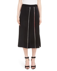 Givenchy Contrast Pleat Skirt