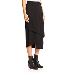 DKNY Midi Wrap Skirt
