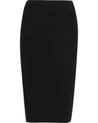 Donna Karan New York Double Layered Stretch Jersey Skirt