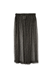 Comme Des Garçons Vintage Sheer Midi Skirt