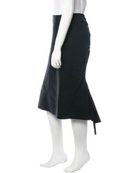 Lanvin Straight Midi Skirt