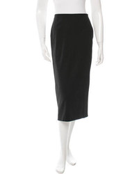 Dolce & Gabbana Virgin Wool Midi Skirt