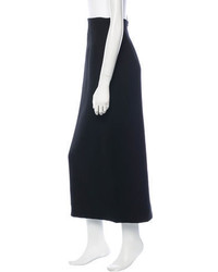Dolce & Gabbana Wool Midi Skirt