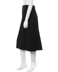 Louis Vuitton Wool Midi Skirt