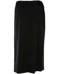 Comme des Garcons Wool Straight Midi Skirt