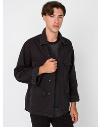 American Apparel Cotton Twill Military Jacket