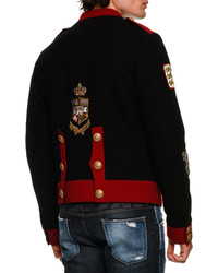 Dolce & Gabbana Military Crest Short Jacket