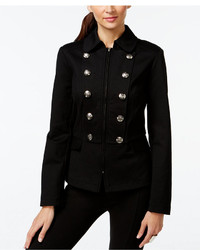 INC International Concepts Zippered Military Jacket Only At Macys 