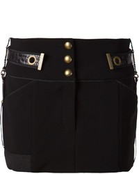Anthony Vaccarello Belted Mini Skirt