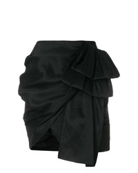 Magda Butrym Asymmetric Draped Mini Skirt