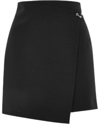 Topshop Ball Bar Wrap Mini Skirt