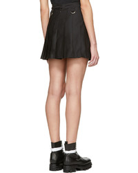 Hood by Air Black Schoolgirl Miniskirt