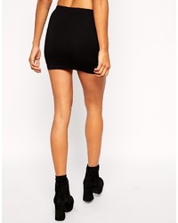Asos Collection Micro Mini Skirt In Jersey