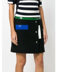 Courreges Courrges Colour Block Mini Skirt