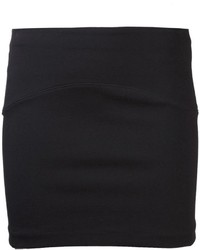 Getting Back To Square One Solid Mini Skirt
