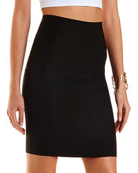 Charlotte Russe High Waisted Bodycon Pencil Skirt