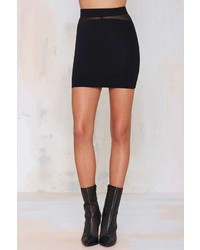 Nasty Gal Just Hold On Mesh Skirt