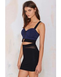 Nasty Gal Just Hold On Mesh Skirt