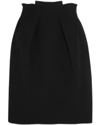 Roland Mouret Kava Wool Crepe Mini Skirt