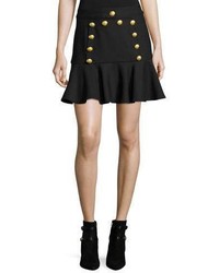 Veronica Beard Morrison Sailor Flounce Mini Skirt