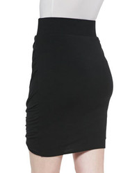 Helmut Lang Nova Draped Ruched Mini Skirt