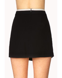 Forever 21 Refined Asymmetrical Mini Skirt