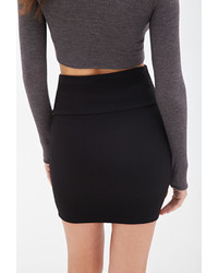 Forever 21 Ribbed Bodycon Skirt