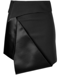 Dion Lee Sail Tux Mini Skirt In Black