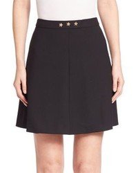 RED Valentino Solid Mini Skirt