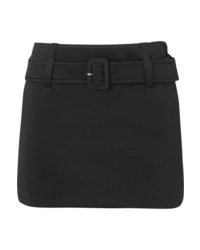 Prada Tech Jersey Mini Skirt