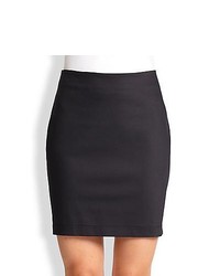 The Row Garbe Techno Mini Skirt Black